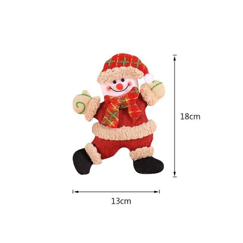 1/2/4pcs Christmas Ornament Gift Santa Claus