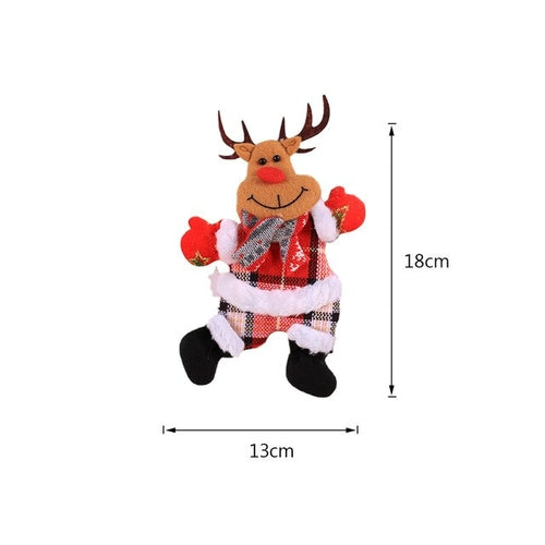 1/2/4pcs Christmas Ornament Gift Santa Claus