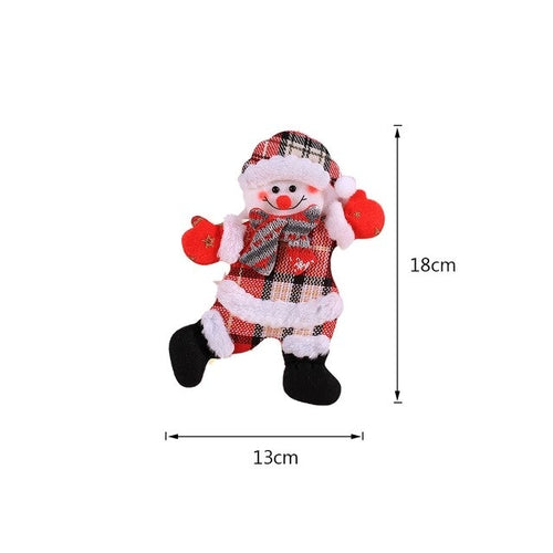 1/2/4pcs Christmas Ornament Gift Santa Claus