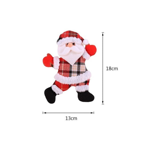 1/2/4pcs Christmas Ornament Gift Santa Claus