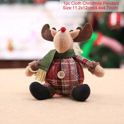 Christmas Doll Ornaments Merry Christmas Decorations For Home Table