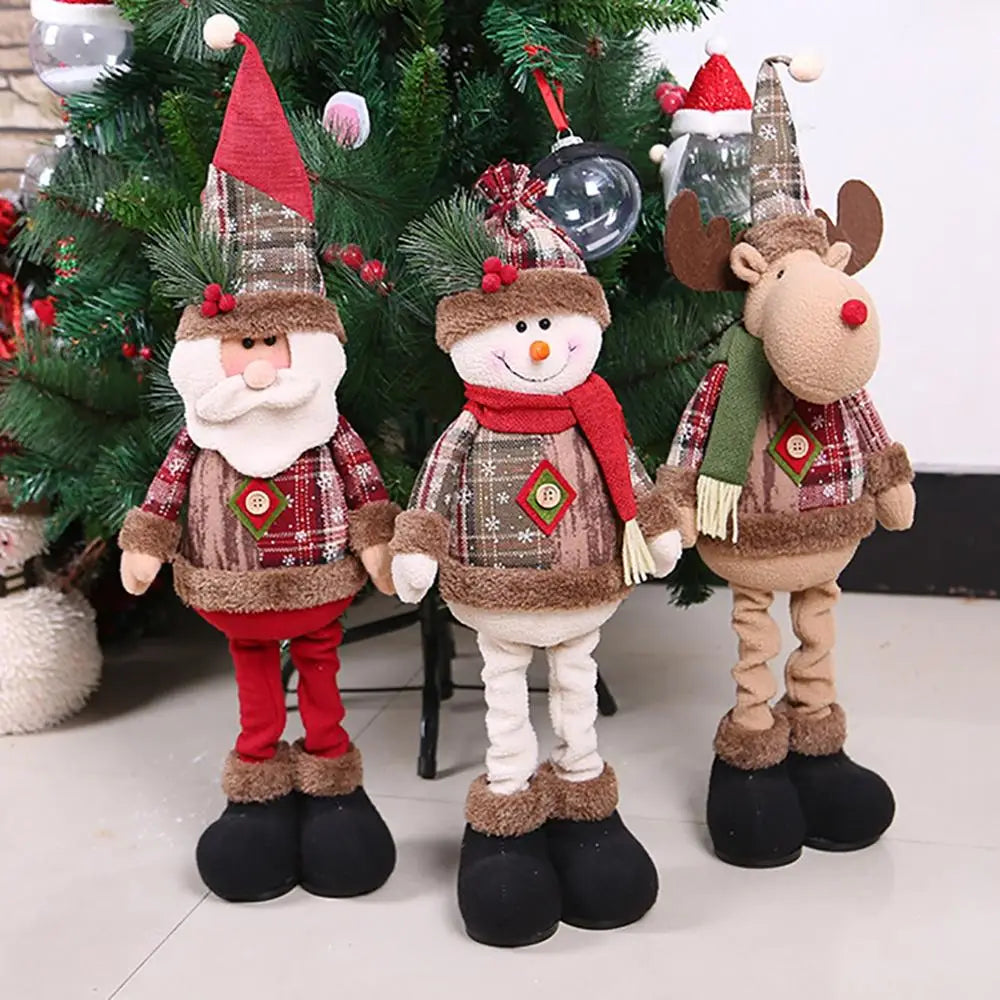 Christmas Doll Ornaments Merry Christmas Decorations For Home Table