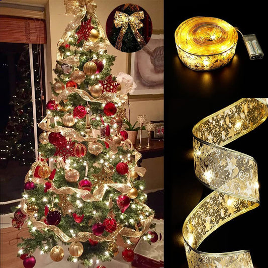 Christmas Decoration Led Ribbon Fairy Lights Home Christmas Tree