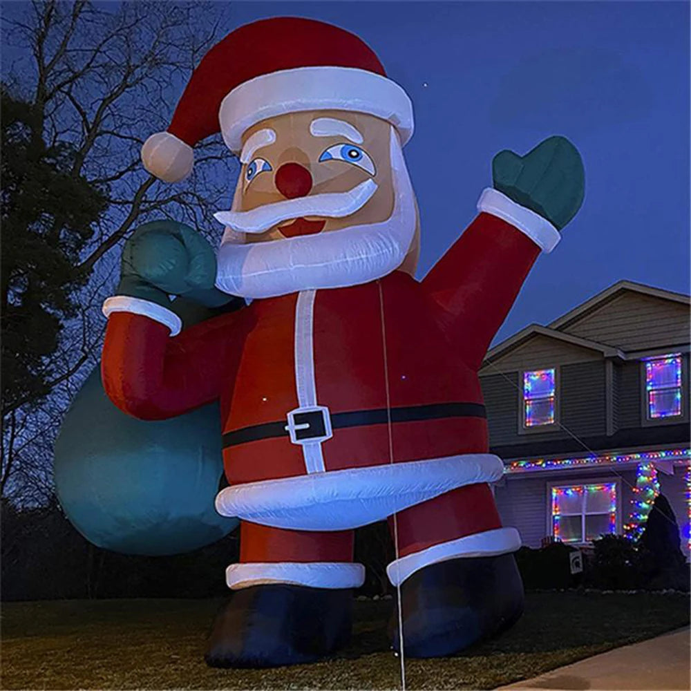 6m/8m/10m Giant Inflatables Santa Claus Advertising Inflatable