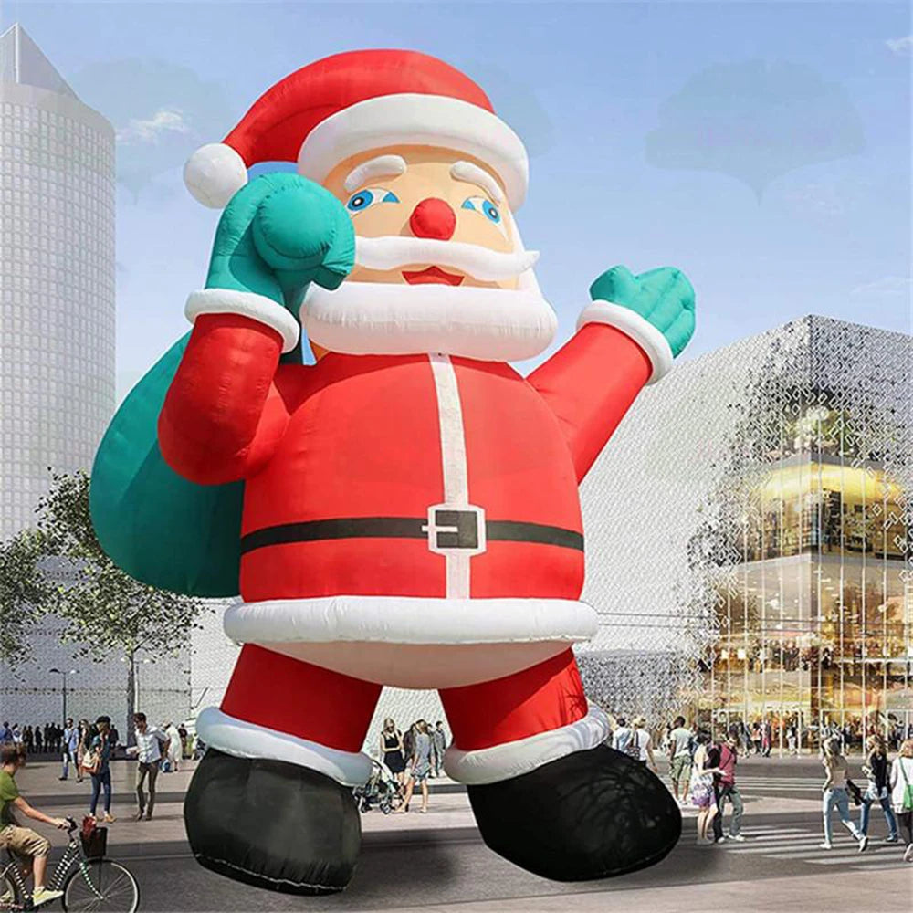 6m/8m/10m Giant Inflatables Santa Claus Advertising Inflatable