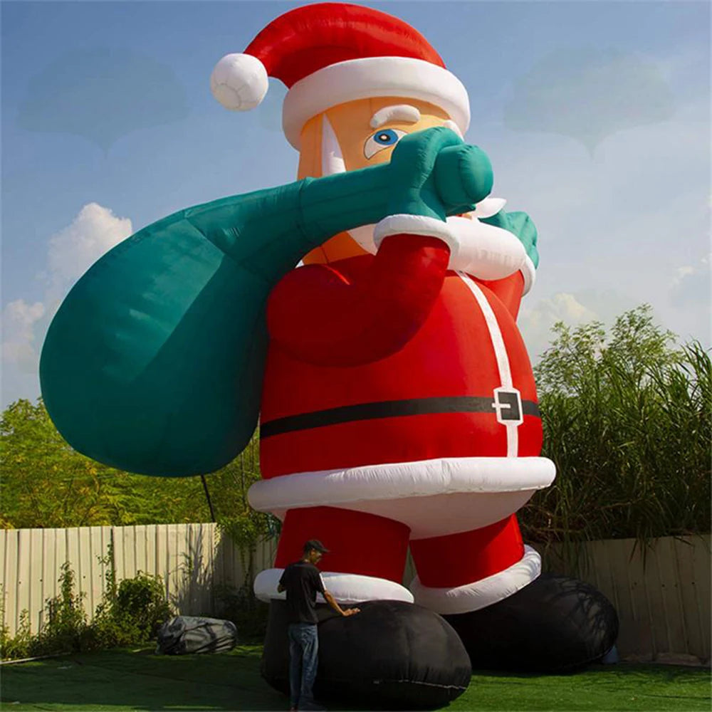 6m/8m/10m Giant Inflatables Santa Claus Advertising Inflatable