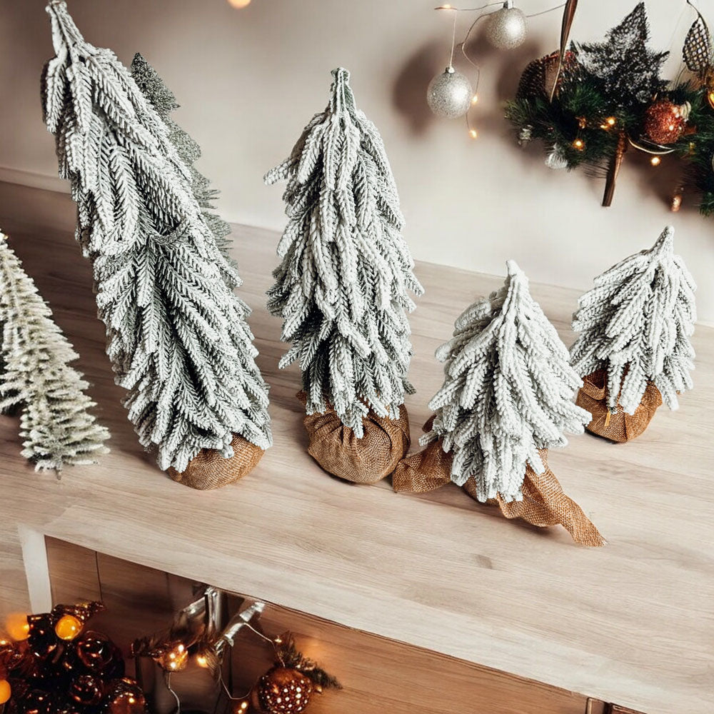 Snow Christmas Trees NEW