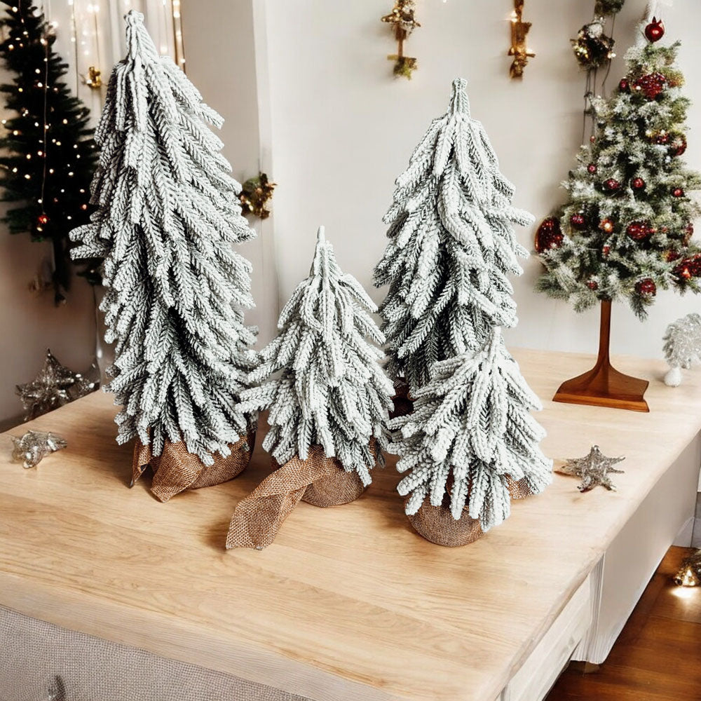 Snow Christmas Trees NEW