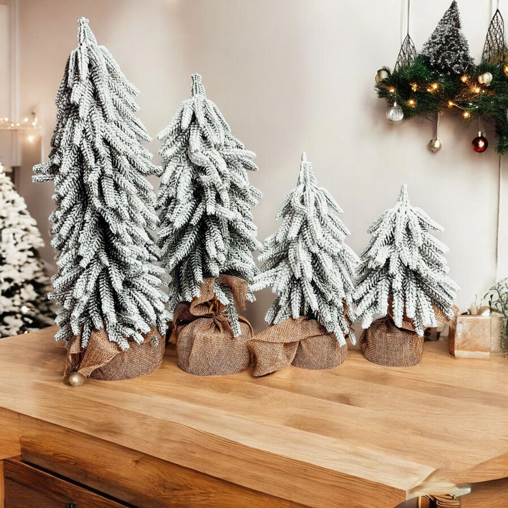 Snow Christmas Trees NEW