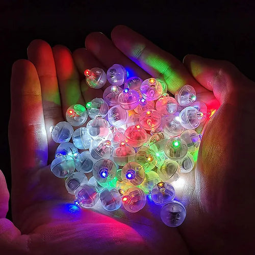 30Pcs LED Balloon Light,Tiny Mini Round Ball Lamp For ,Bar Lantern