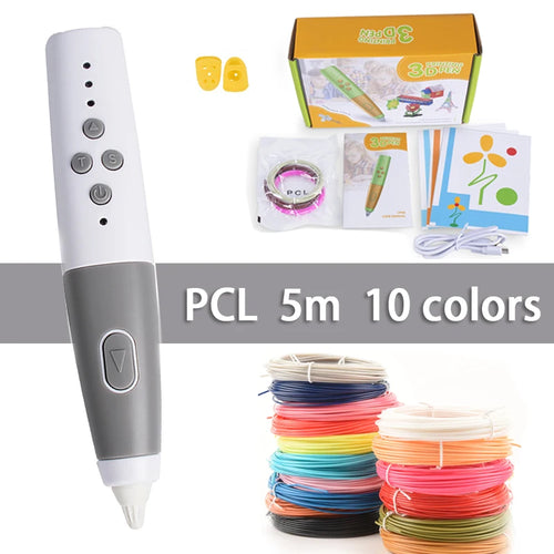 High-quality 3D Pen Set for Kids Boys Girls Birthday Chrismas Gift 3d