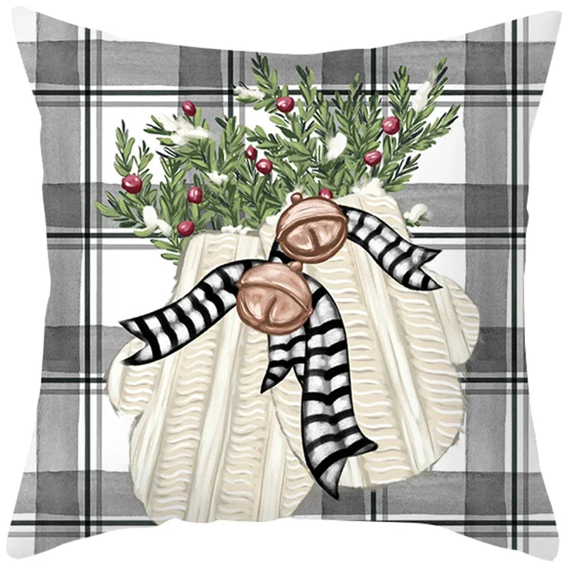 2025 Christmas 45cm Cushion Cover Pillowcase Merry Christmas