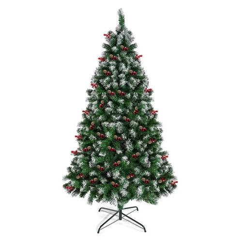 4/5/6ft Artificial Christmas Pine Tree Xmas Tree Holiday New Year