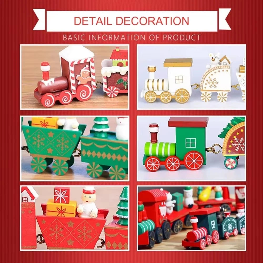 Christmas Train Merry Christmas Decorations For Home 2024 Cristmas