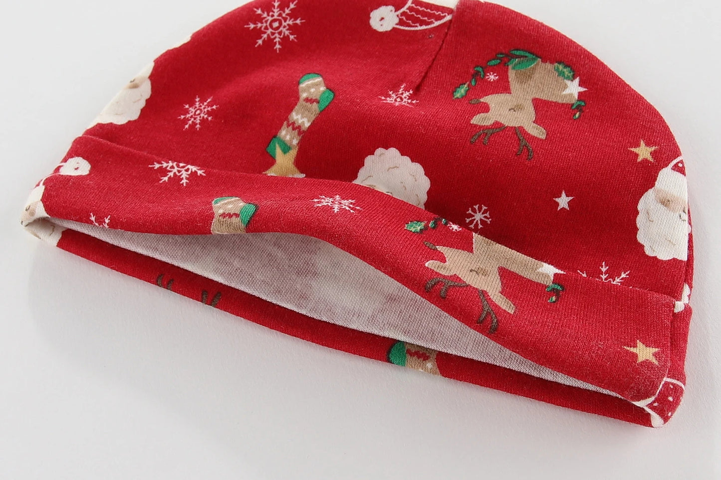 Unisex Chrismas Sets 3Pieces Cotton Newborn Baby Girl Clothes Animal