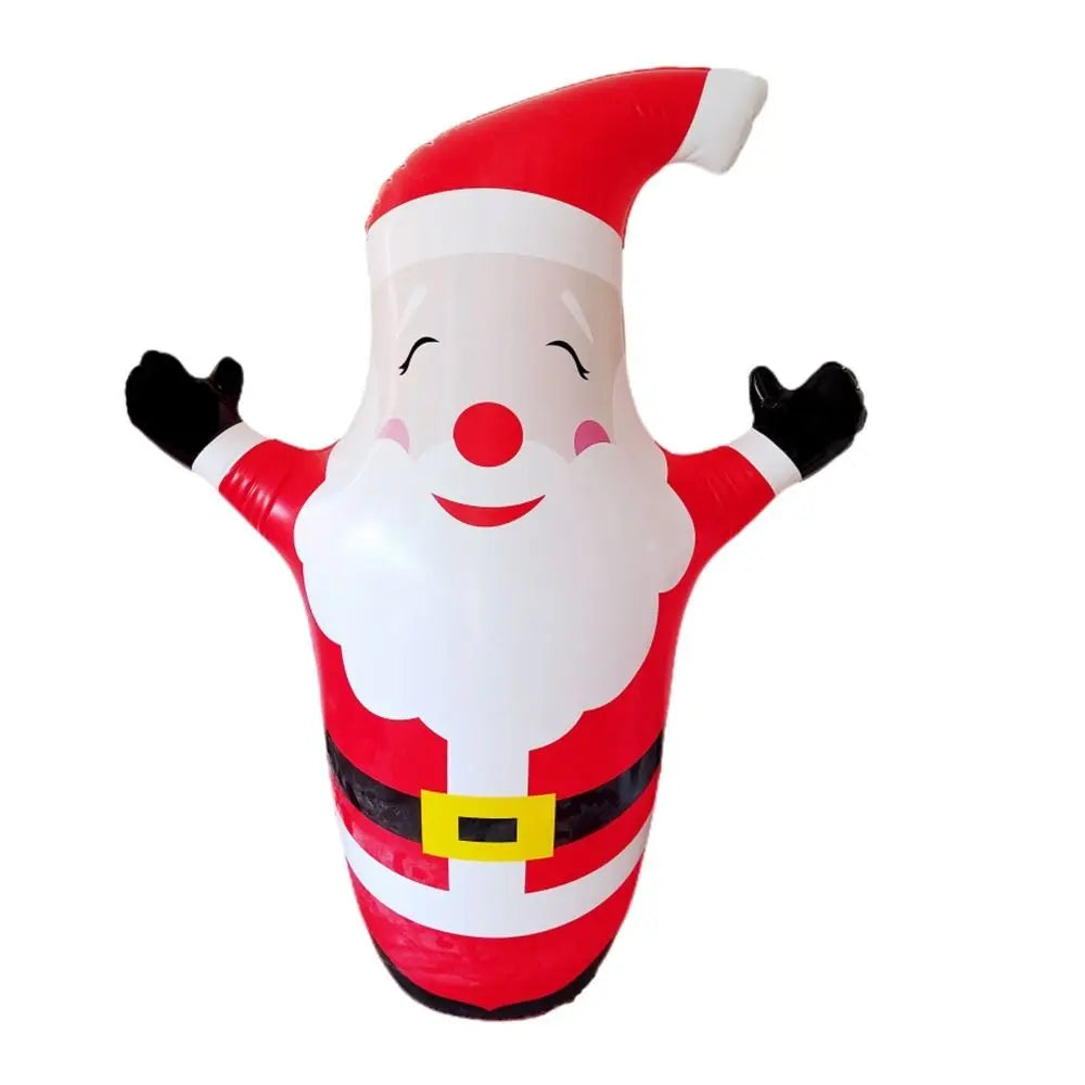 Halloween Santa Claus Inflatable Tumbler Chrismas Tall Snowman