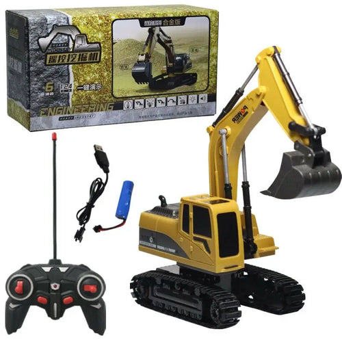 RC Excavator Dumper Car 2.4G Remote Control Engineering Vehicle