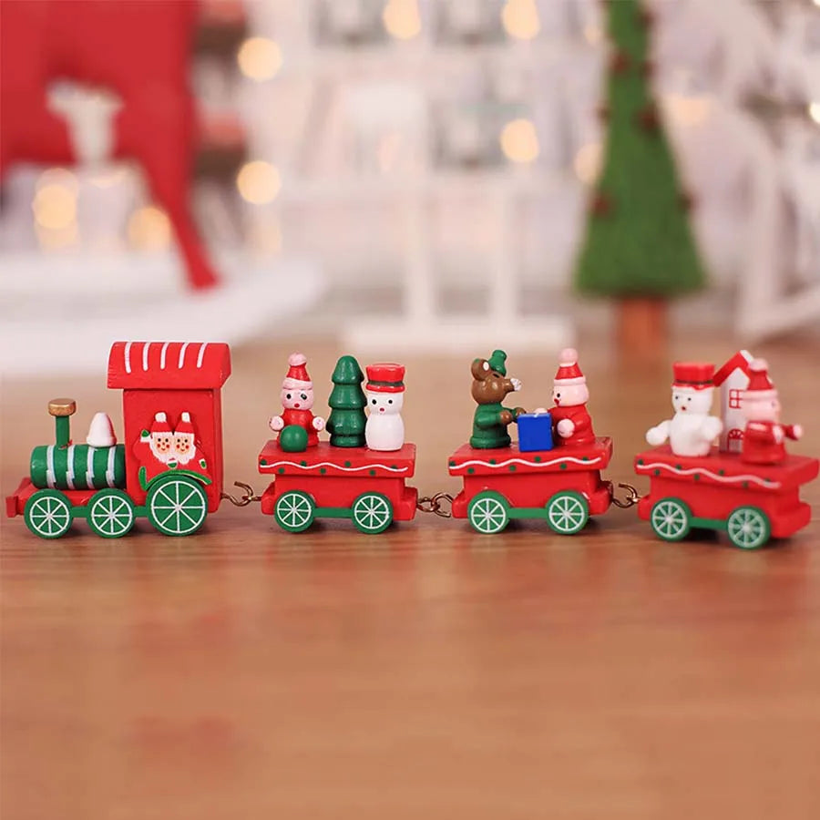 Christmas Train Merry Christmas Decorations For Home 2024 Cristmas