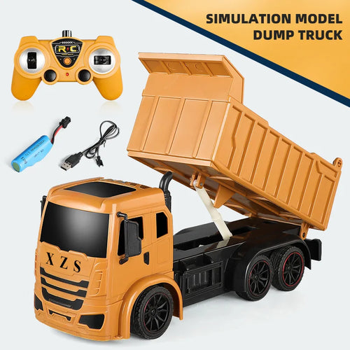 RC Excavator Dumper Car 2.4G Remote Control Engineering Vehicle