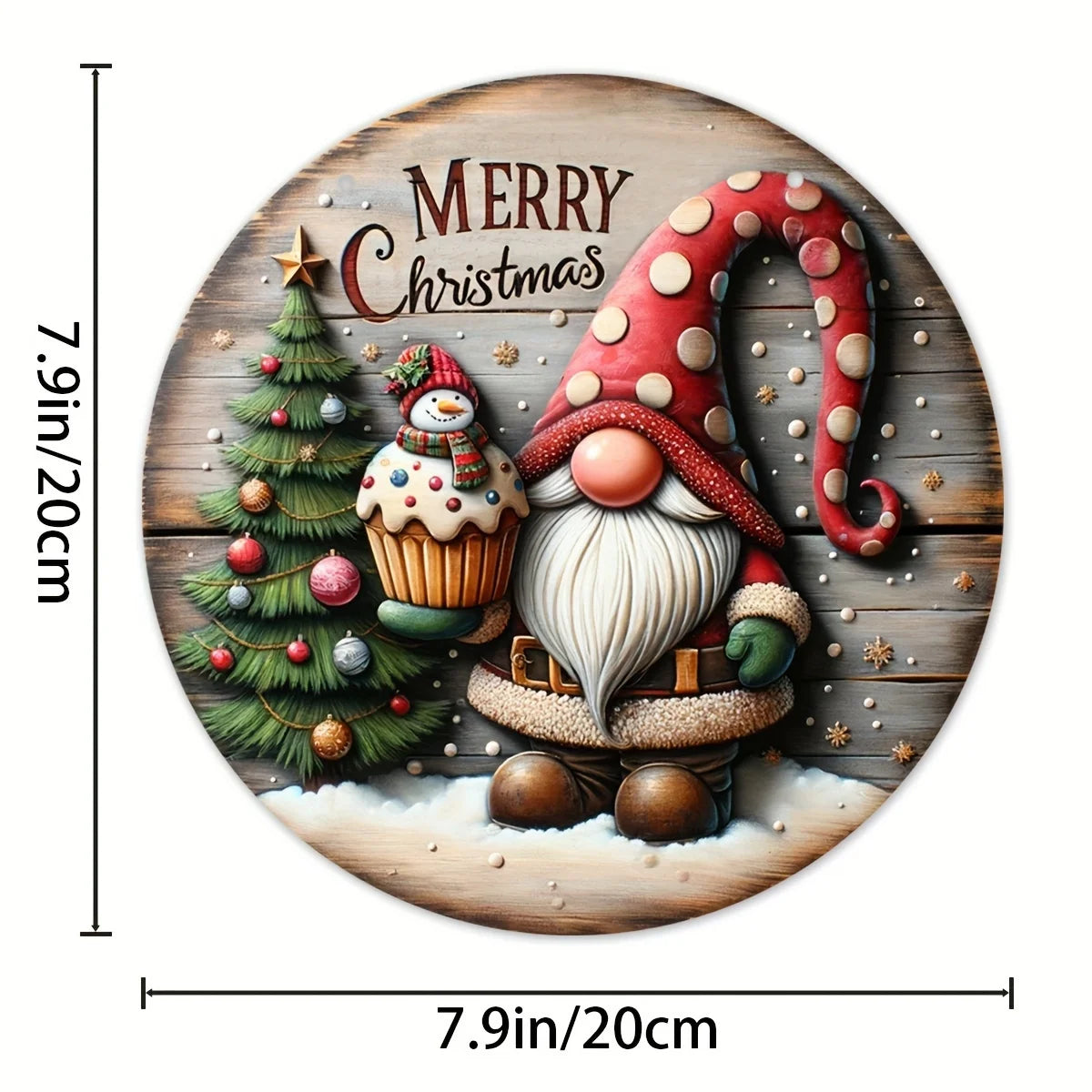 1pc christmas decorations wooden sign merry christmas wooden sign