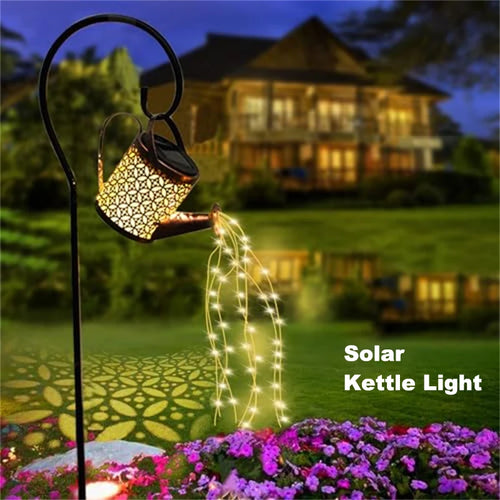 LED Solar Garden Lights Outdoor Waterproof Hanging Lights for Gardens