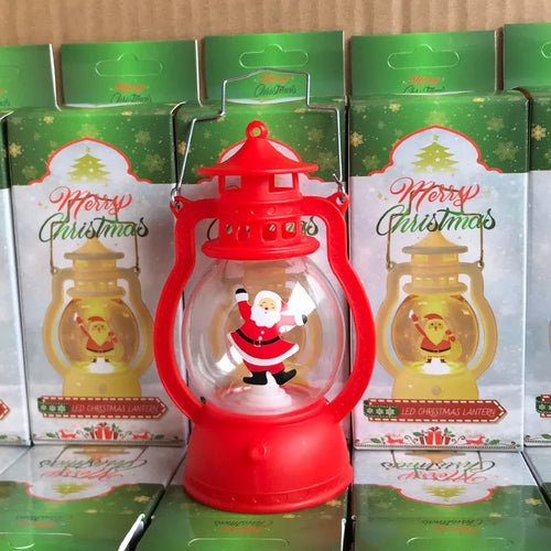 New Christmas Wind Lamp Candle Table Lamp Small Night Lamp Elderly