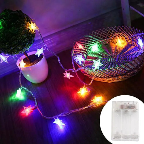 LED String Lights Outdoor Star Chain Lights Garland Lights Bulb Fairy