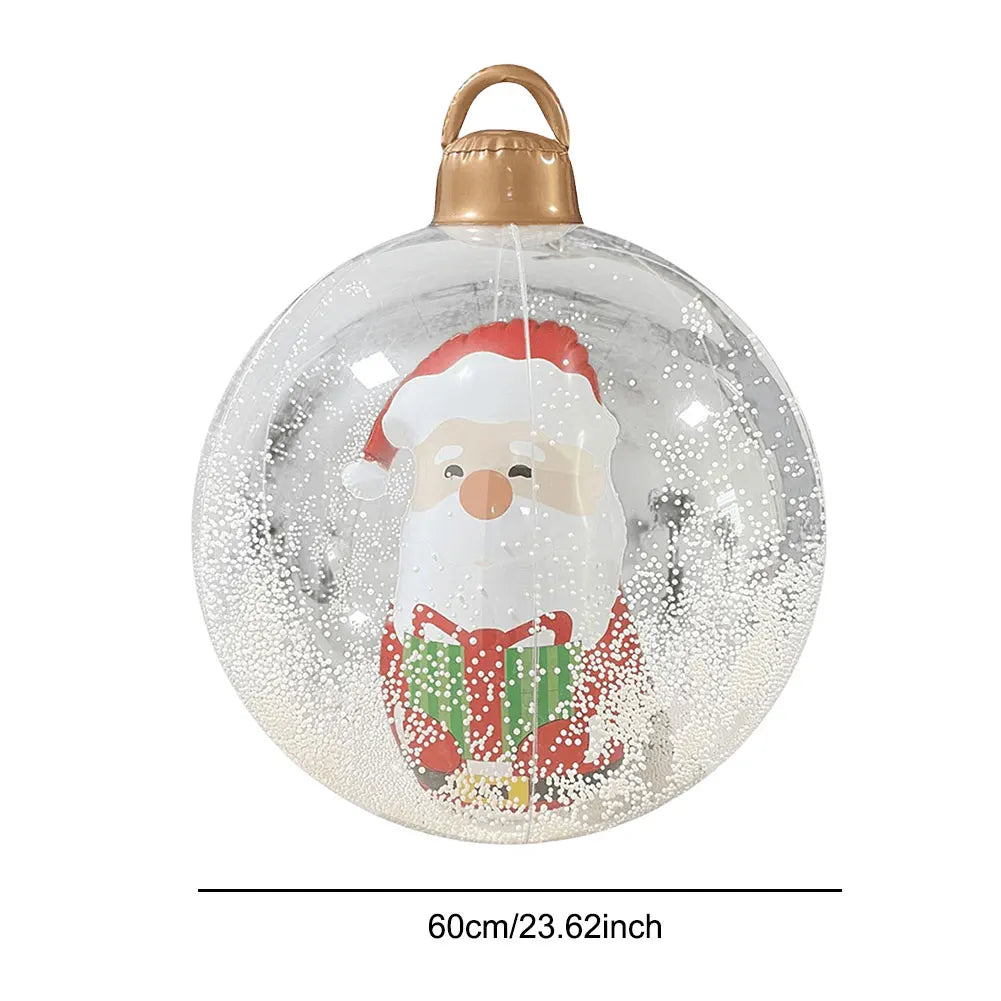 24 Inch Giant Inflatable Christmas Balls PVC Giant Inflatable