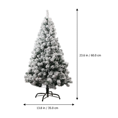 Fake Christmas Tree Slim Artificial Party Adorn Simulation Xmas