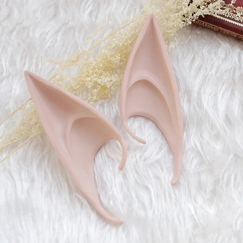 Mysterious Angel Elf Ears Latex Ears for Fairy Cosplay Costume