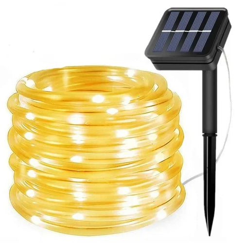 300LED Solar Rope Strip Light Outdoor Waterproof Fairy Light Strings