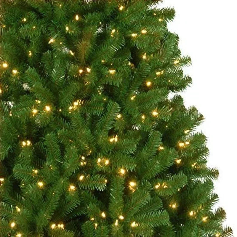 Artificial PVC Encrypted Christmas Tree with LED Lights and Foldable