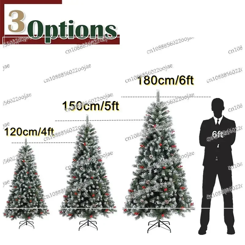 4/5/6ft Artificial Christmas Pine Tree Xmas Tree Holiday New Year