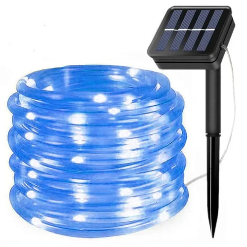 300LED Solar Rope Strip Light Outdoor Waterproof Fairy Light Strings