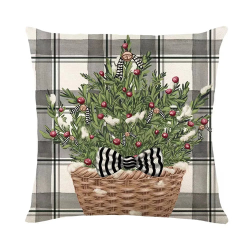 2025 Christmas 45cm Cushion Cover Pillowcase Merry Christmas