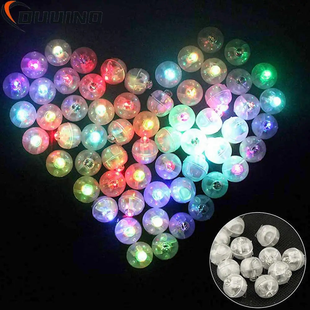 30Pcs LED Balloon Light,Tiny Mini Round Ball Lamp For ,Bar Lantern