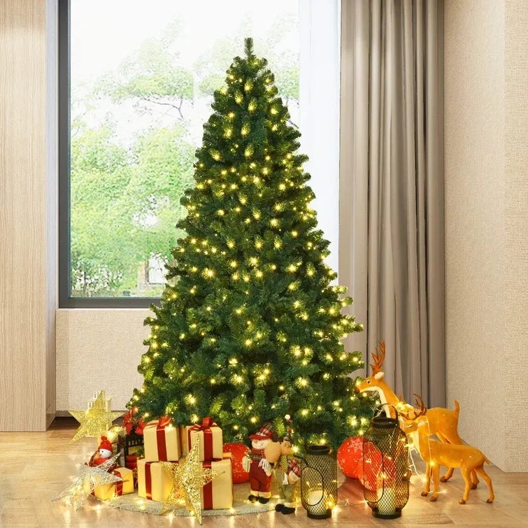 Artificial PVC Encrypted Christmas Tree with LED Lights 1.2m-3m