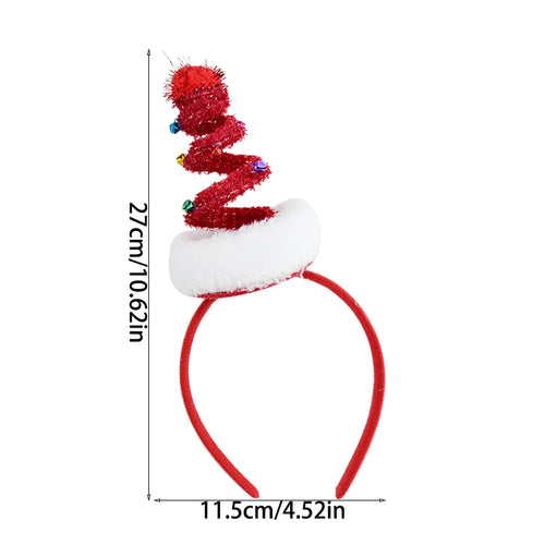 Merry Christmas Headbands Cute Xmas Santa Elk Antlers Headband Hair