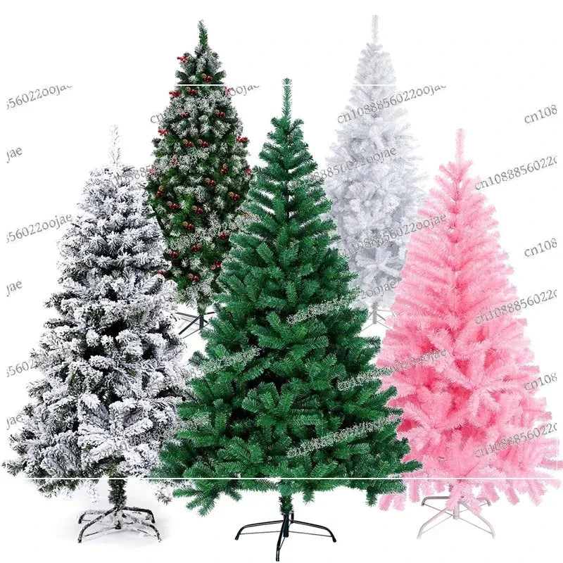 4/5/6ft Artificial Christmas Pine Tree Xmas Tree Holiday New Year