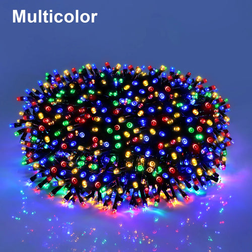 110V 220V Decorative String 50M 100M Led Fairy Lights Holiday Outdoor