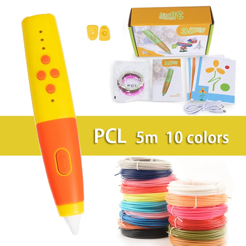 High-quality 3D Pen Set for Kids Boys Girls Birthday Chrismas Gift 3d