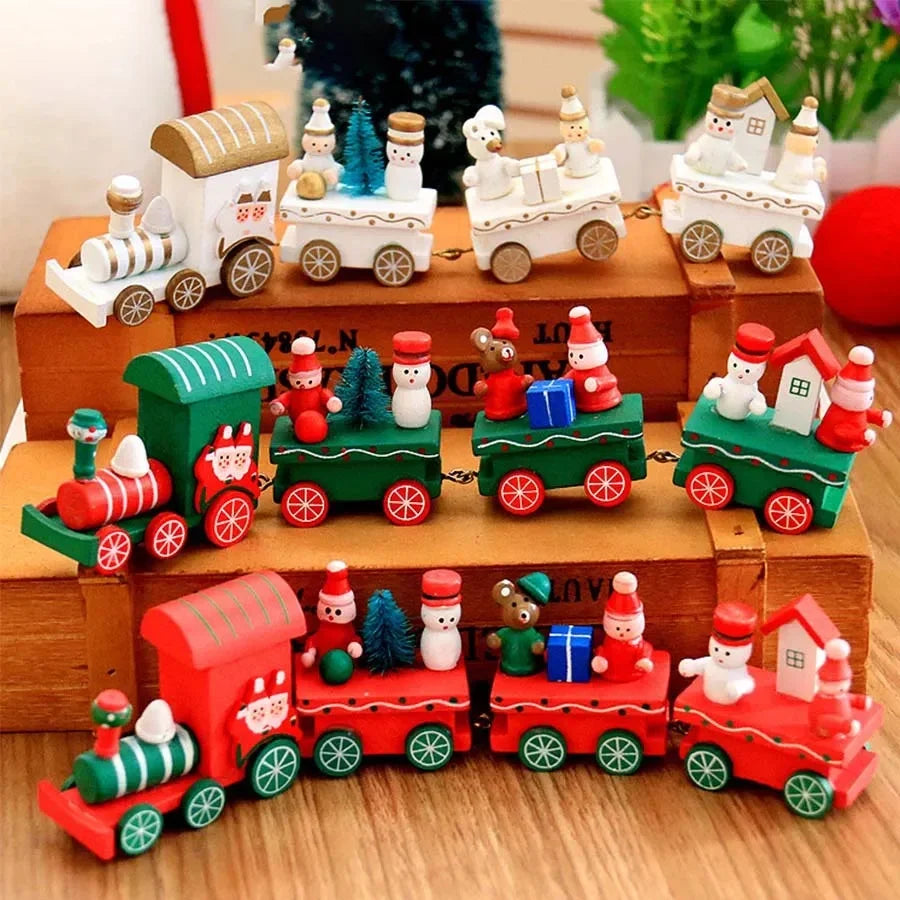 Christmas Train Merry Christmas Decorations For Home 2024 Cristmas