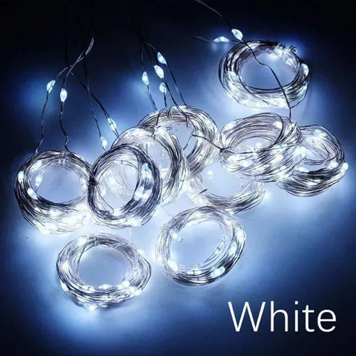 3M LED Curtain String Lights Fairy Decoration USB Holiday Garland Lamp