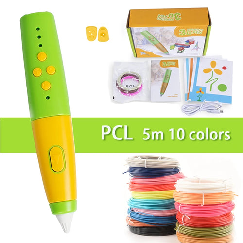 High-quality 3D Pen Set for Kids Boys Girls Birthday Chrismas Gift 3d