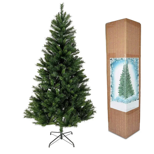 4/5/6ft Artificial Christmas Pine Tree Xmas Tree Holiday New Year