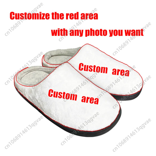 2025 New Arrival Red Santa Claus Merry Chrismas Home Cotton Slippers