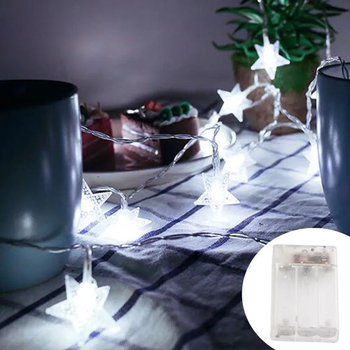 LED String Lights Outdoor Star Chain Lights Garland Lights Bulb Fairy