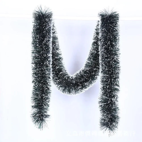 Christmas Tinsel Garlands Decoration Bar Tops Ribbon Garland with