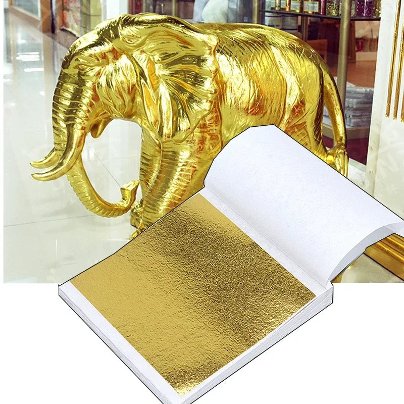 Gold and Silver Artificial Paper Cake Dessert Decoration Crafts 200