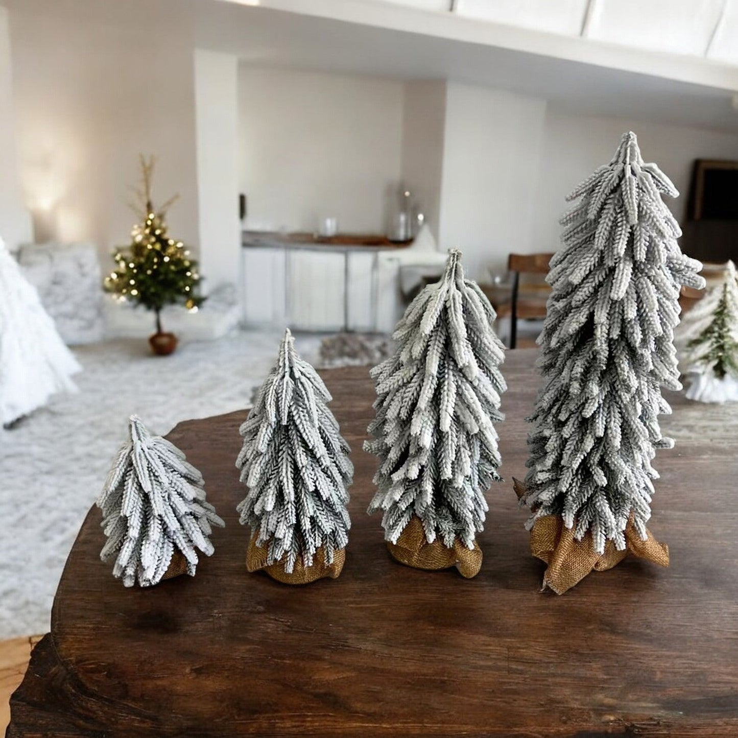 Snow Christmas Trees NEW